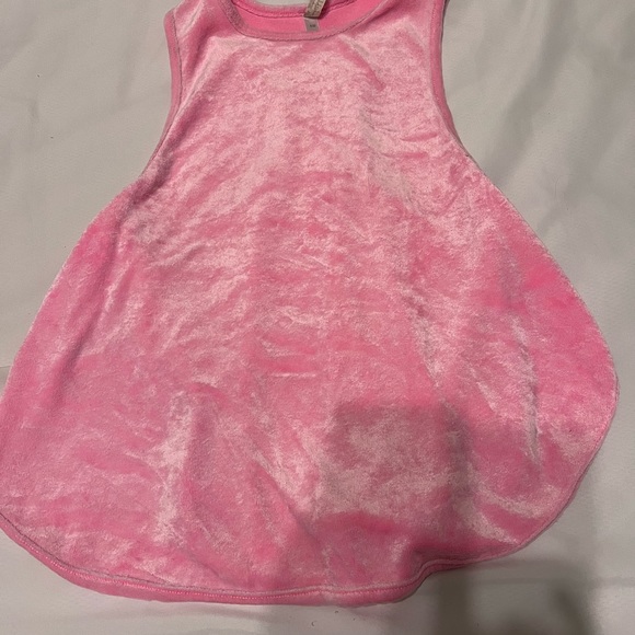 Free People Intimately Pastel Pink Frenchie Terry Cami.  Size xs. - Picture 2 of 4